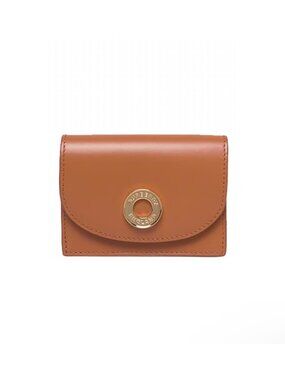 Burberry Amber Coin Purse Calfskin Wallet Deep Russet 8104696